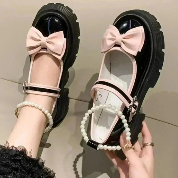 Women's Fashionable Comfortable Kawaii Outdoor Wedge & Thick Sole Single Shoes. - Picture 11 of 16